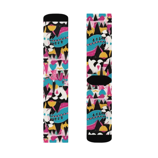 Carnival Circuit on a Socks
