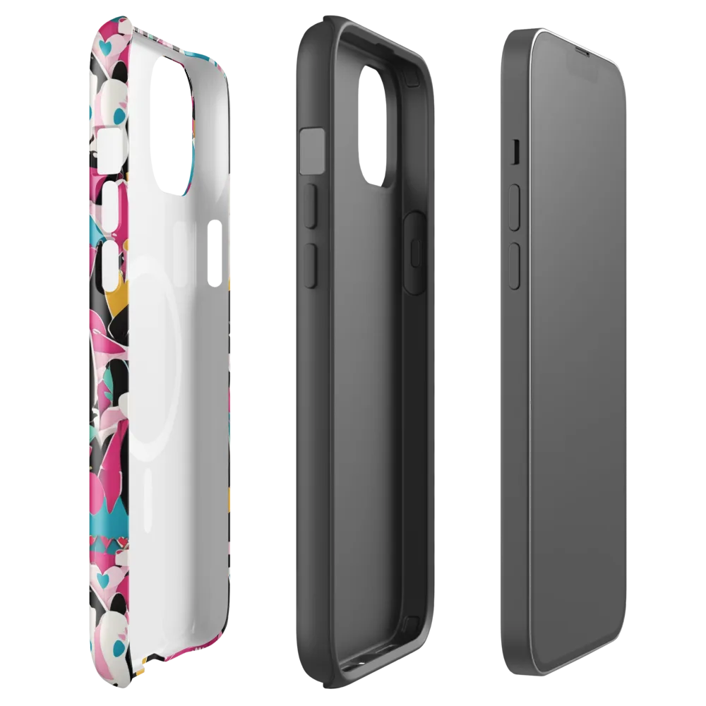 Carnival Circuit on MagSafe Tough Case for iPhone® — Front