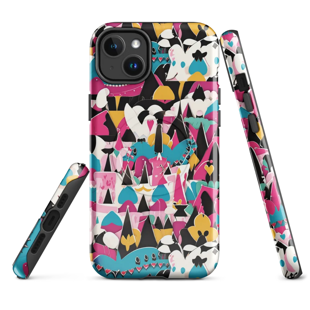 Carnival Circuit on MagSafe Tough Case for iPhone® — Front