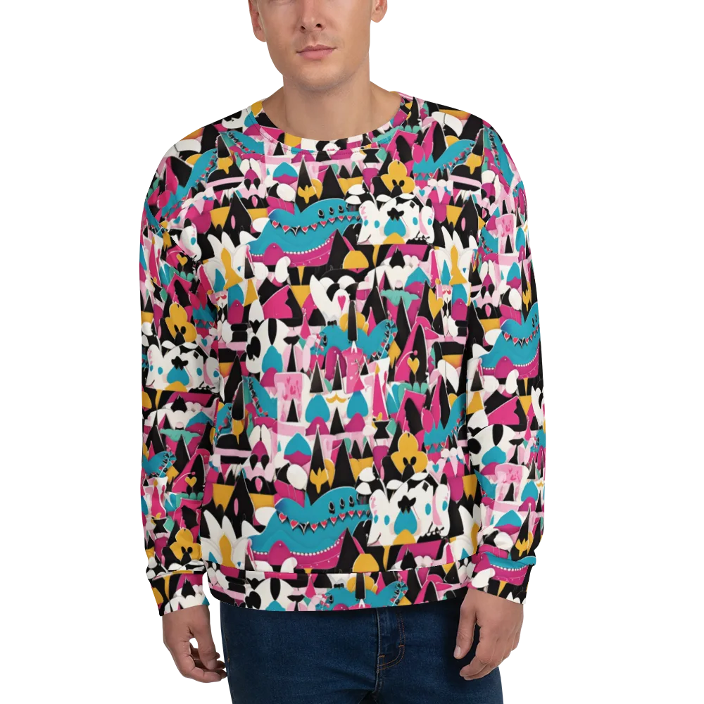 Carnival Circuit on Sweatshirt — Front