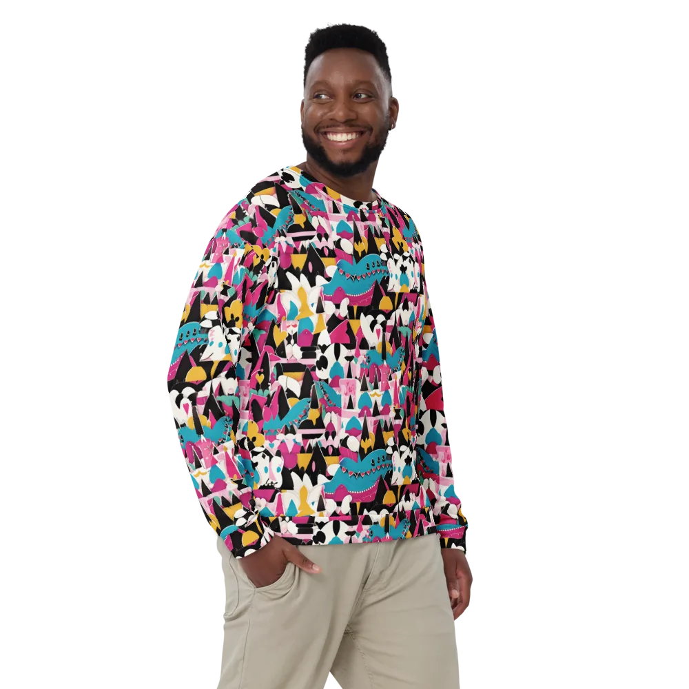 Carnival Circuit on Sweatshirt — Front