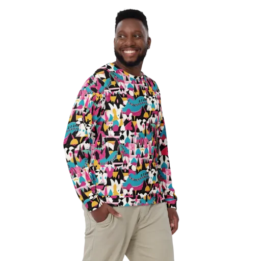Carnival Circuit on a Sweatshirt