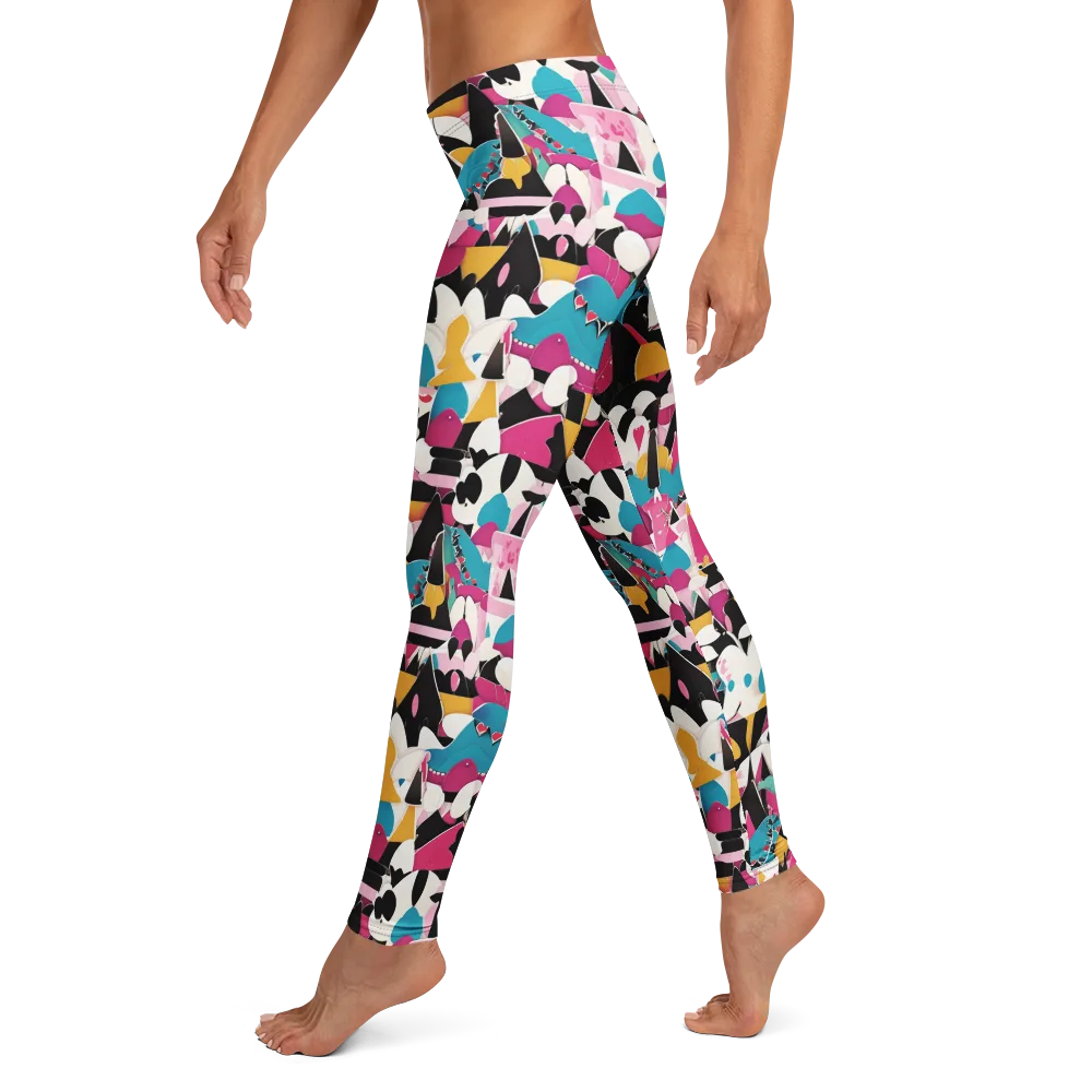 Carnival Circuit on Leggings — Left