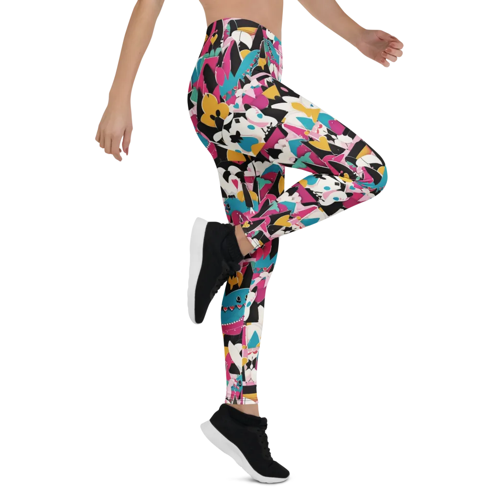Carnival Circuit on Leggings — Right