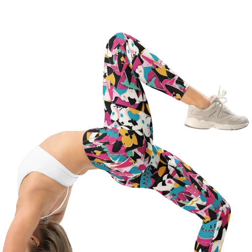 Carnival Circuit on a Leggings