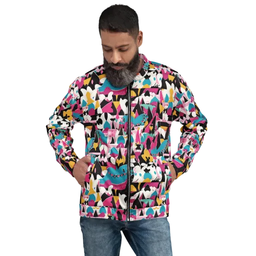 Carnival Circuit on a Bomber Jacket