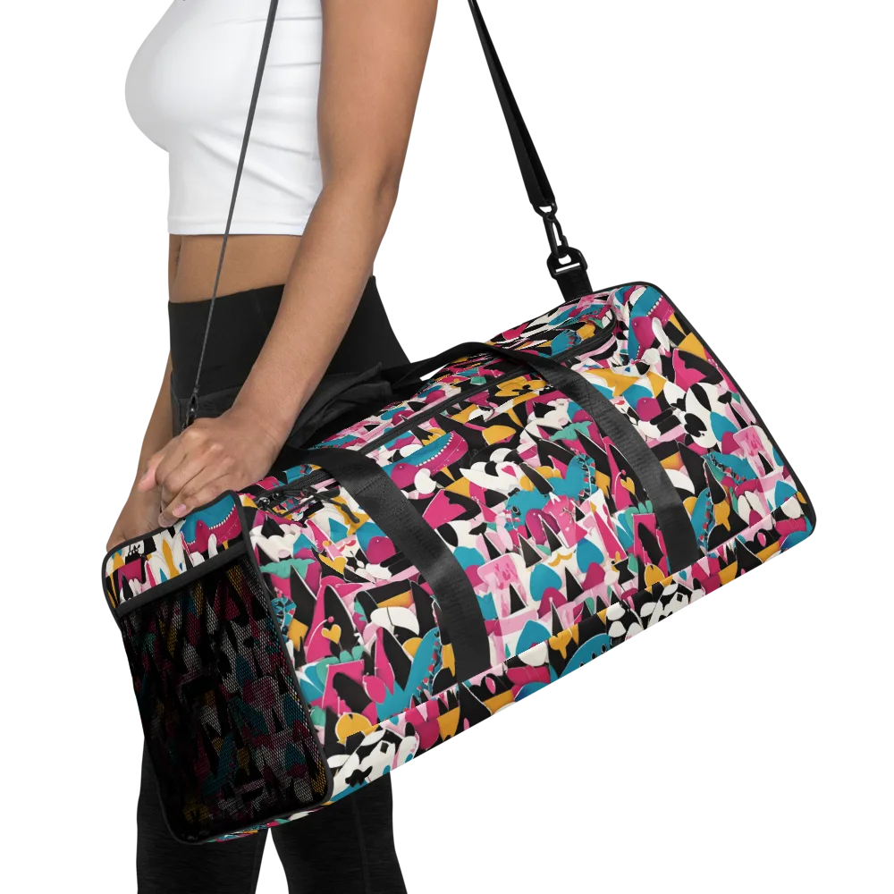 Carnival Circuit on Duffle Bag — Front