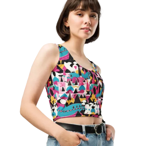 Carnival Circuit on a Crop Top