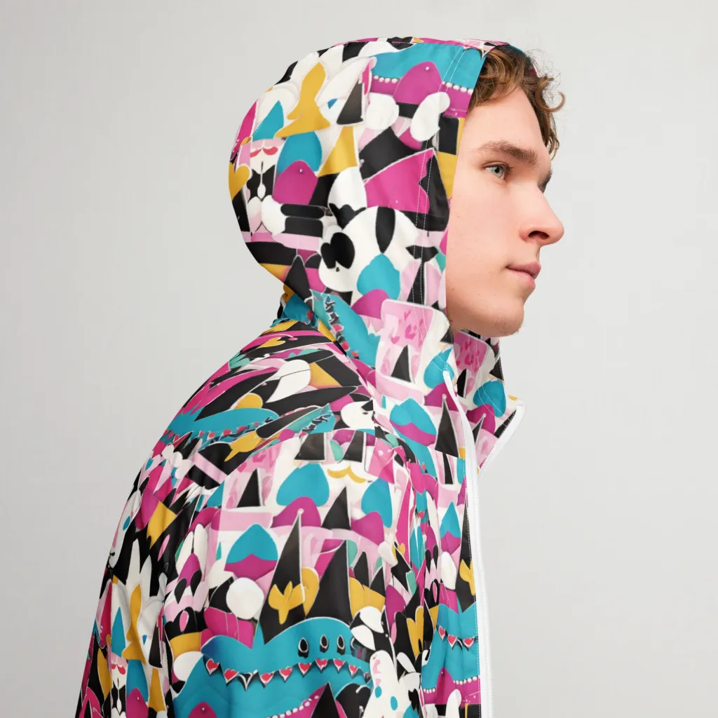 Carnival Circuit on Men's Windbreaker — Right