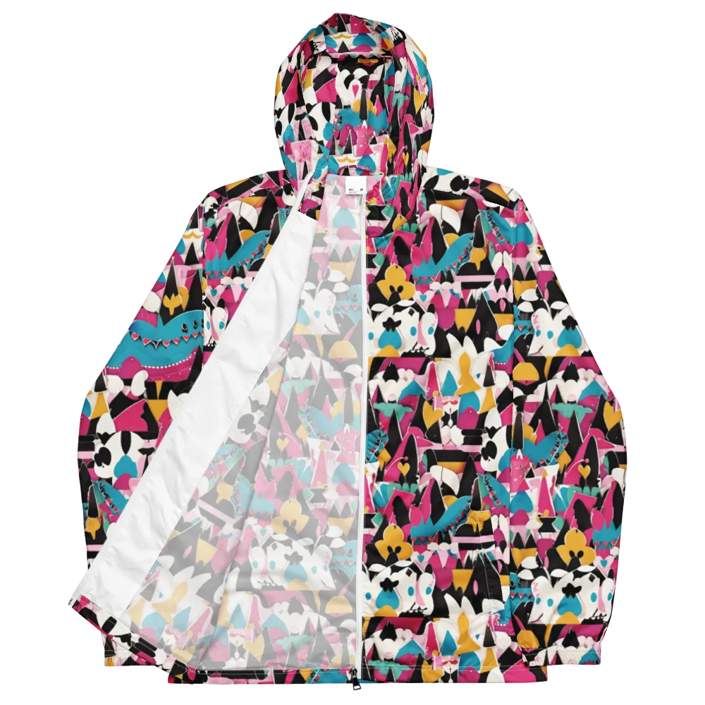 Carnival Circuit on Men's Windbreaker — Front