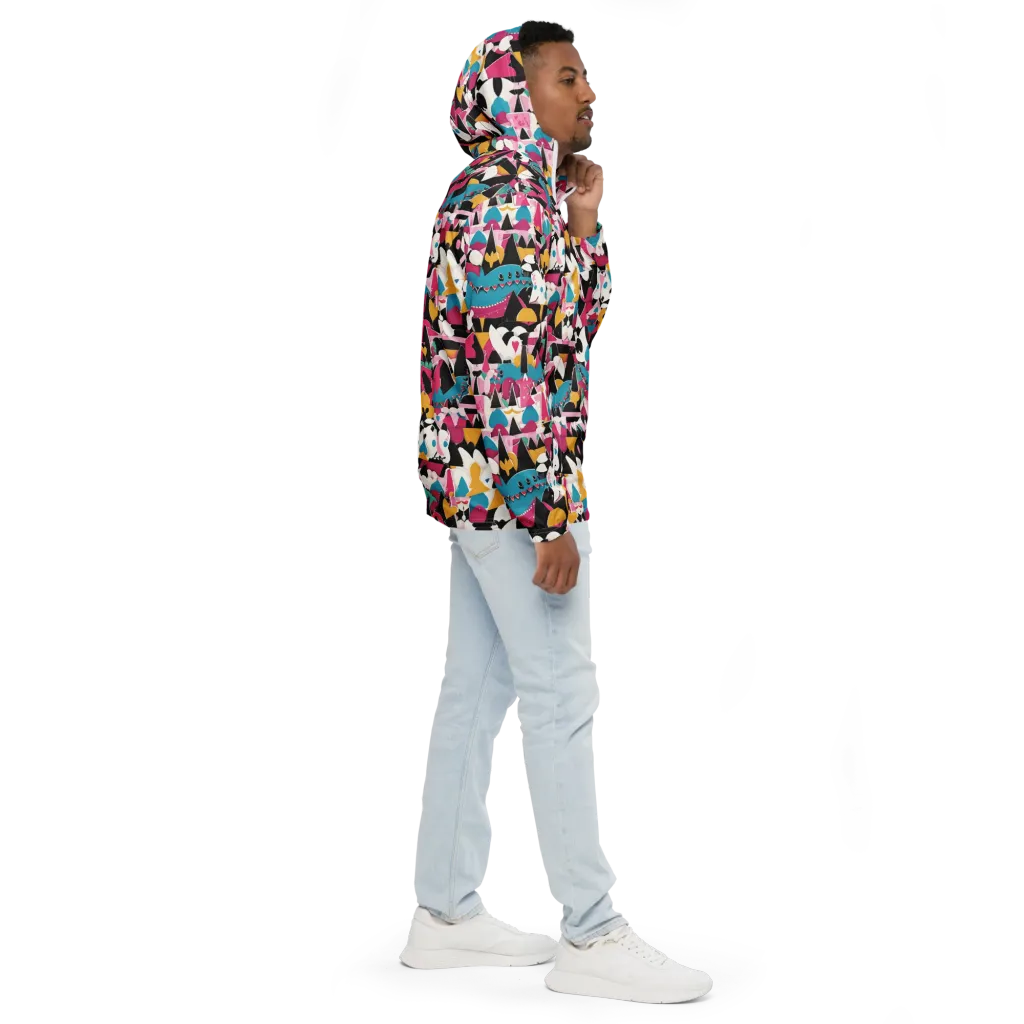 Carnival Circuit on Men's Windbreaker — Right
