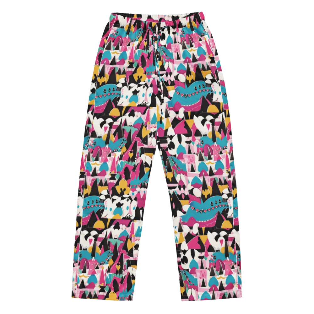 Carnival Circuit on Women's Pajama Pants — Front