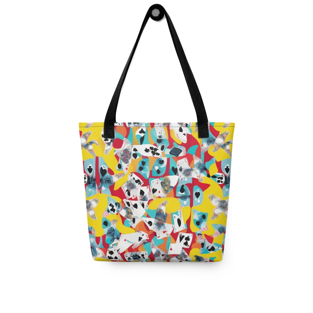 Neon Cardshark on Tote Bag — Front