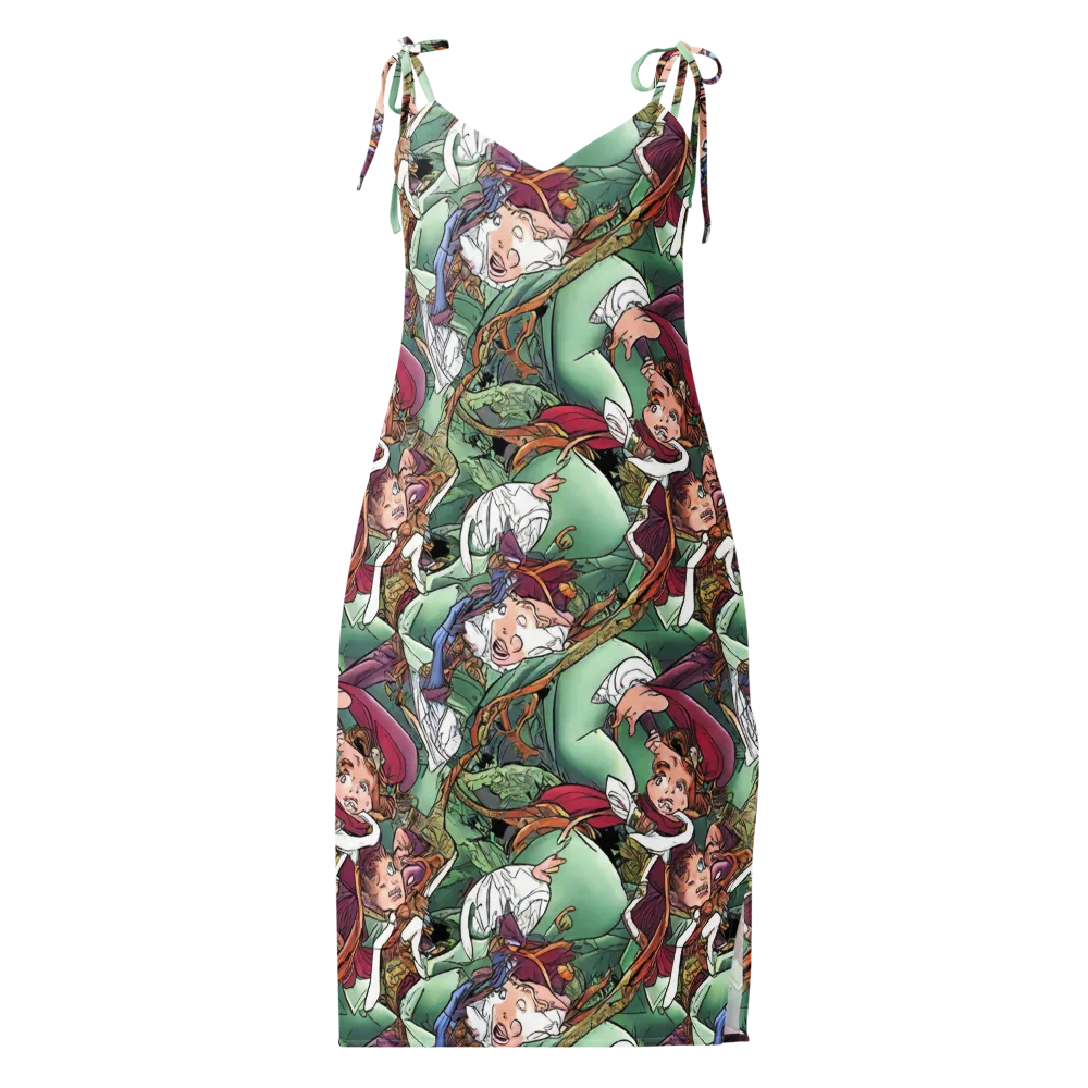 Midsummer Mischief on Slip Dress — Front