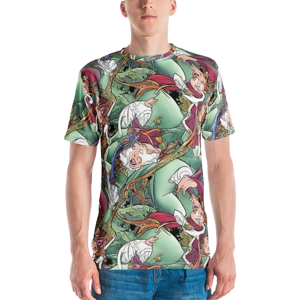 Midsummer Mischief on Men's Crew Neck T-Shirt — Front