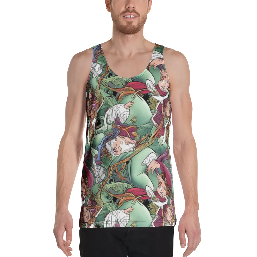 Midsummer Mischief on Men's Tank Top — Front