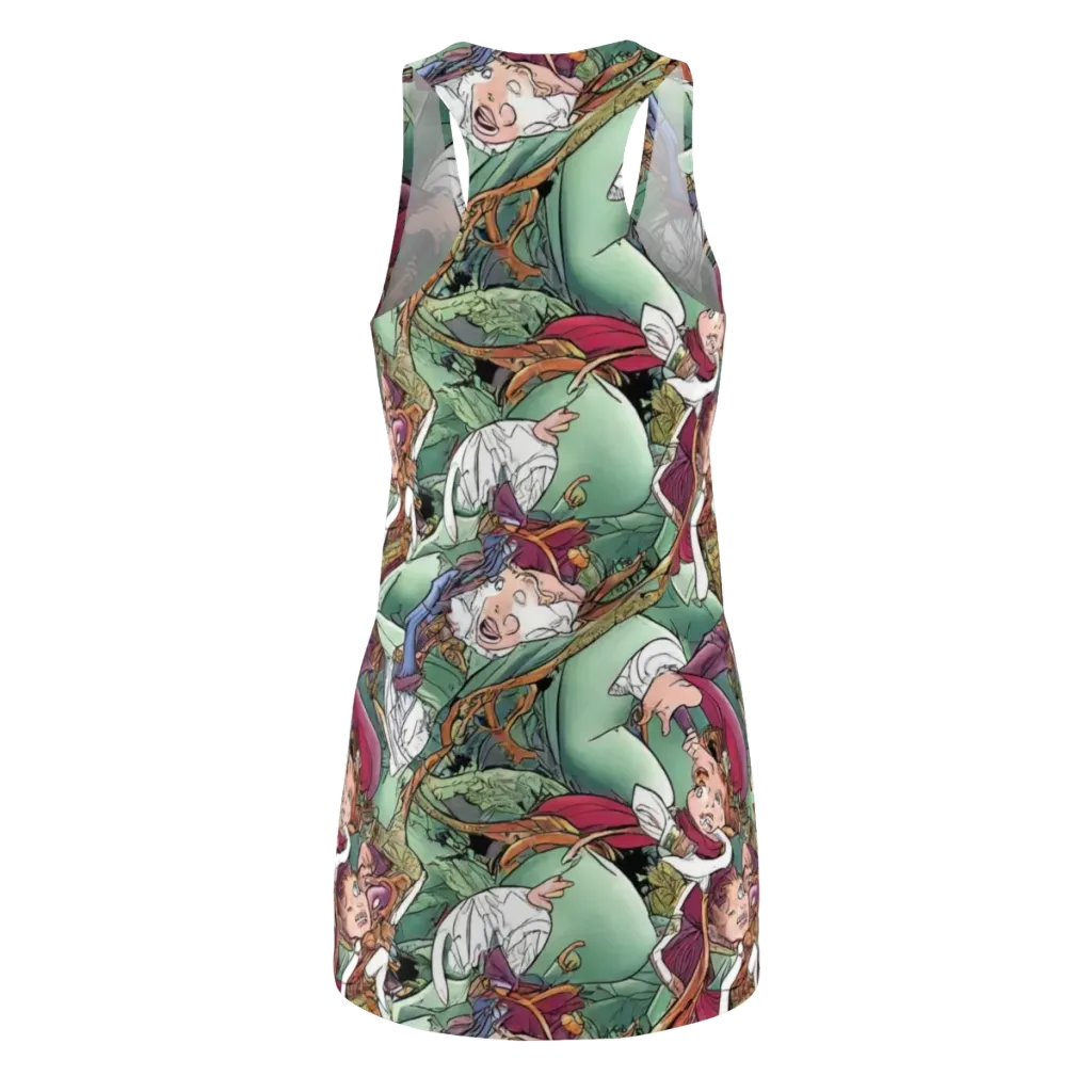 Midsummer Mischief on Racerback Dress — Back