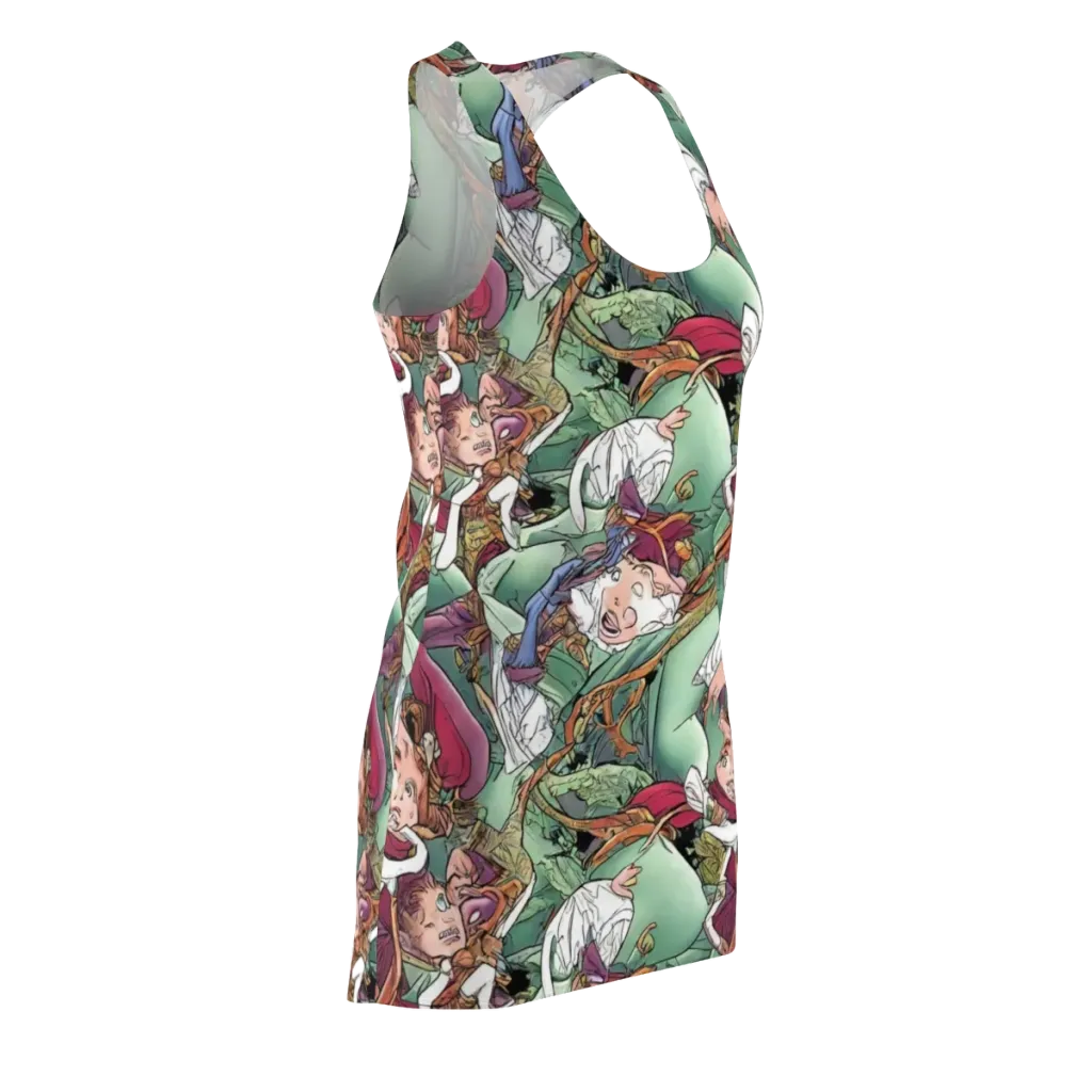 Midsummer Mischief on Racerback Dress — Front Side