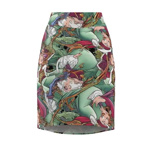 Midsummer Mischief on a Pencil Skirt