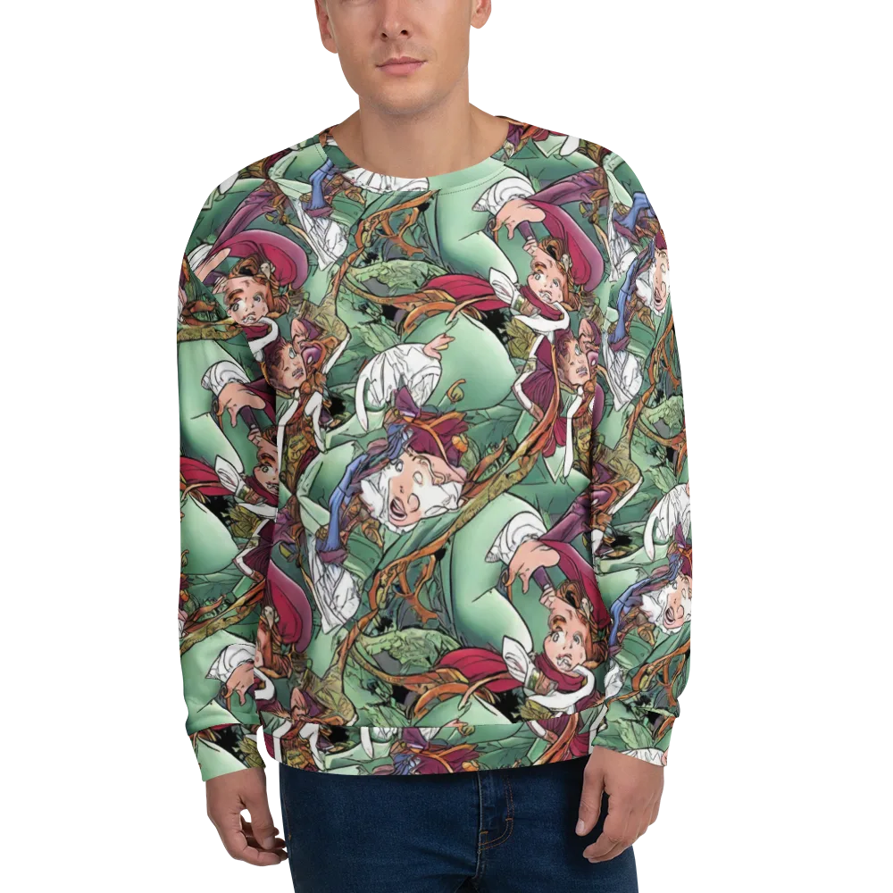 Midsummer Mischief on Sweatshirt — Front