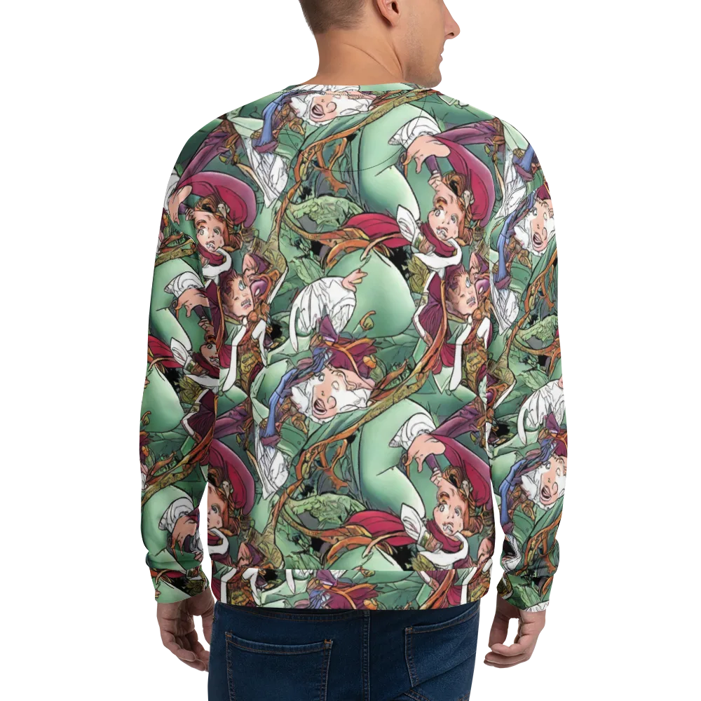 Midsummer Mischief on Sweatshirt — Back