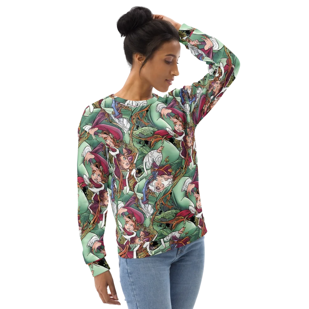 Midsummer Mischief on Sweatshirt — Right Front