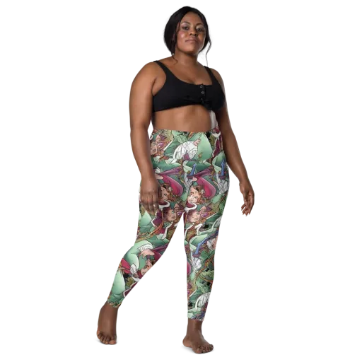 Midsummer Mischief on a Leggings with Pockets