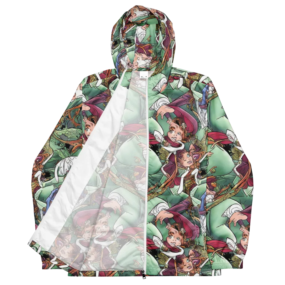 Midsummer Mischief on Men's Windbreaker — Front