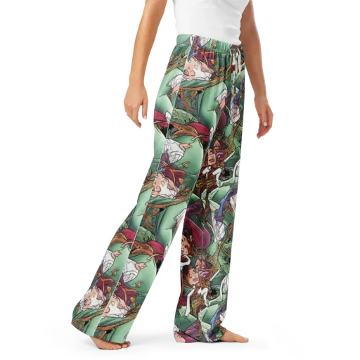 Midsummer Mischief on a Women's Pajama Pants