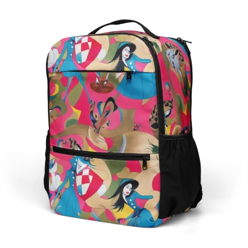Carousel Couture on a Utility Backpack