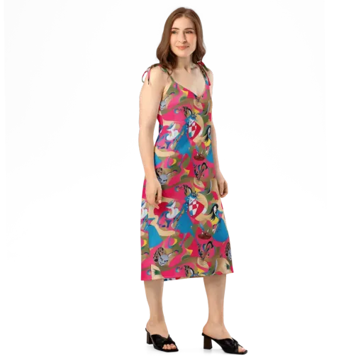 Carousel Couture on a Slip Dress