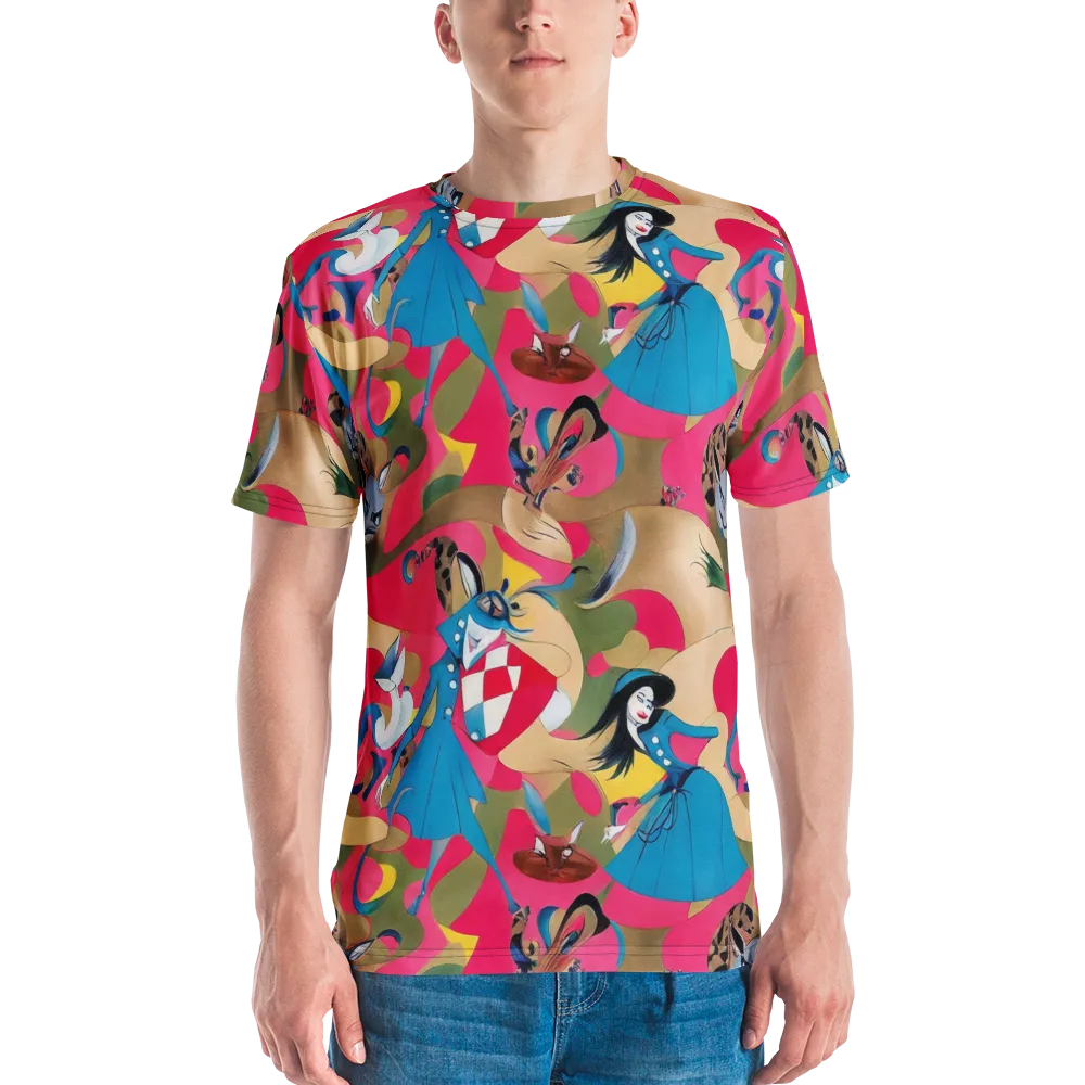 Carousel Couture on Men's Crew Neck T-Shirt — Front