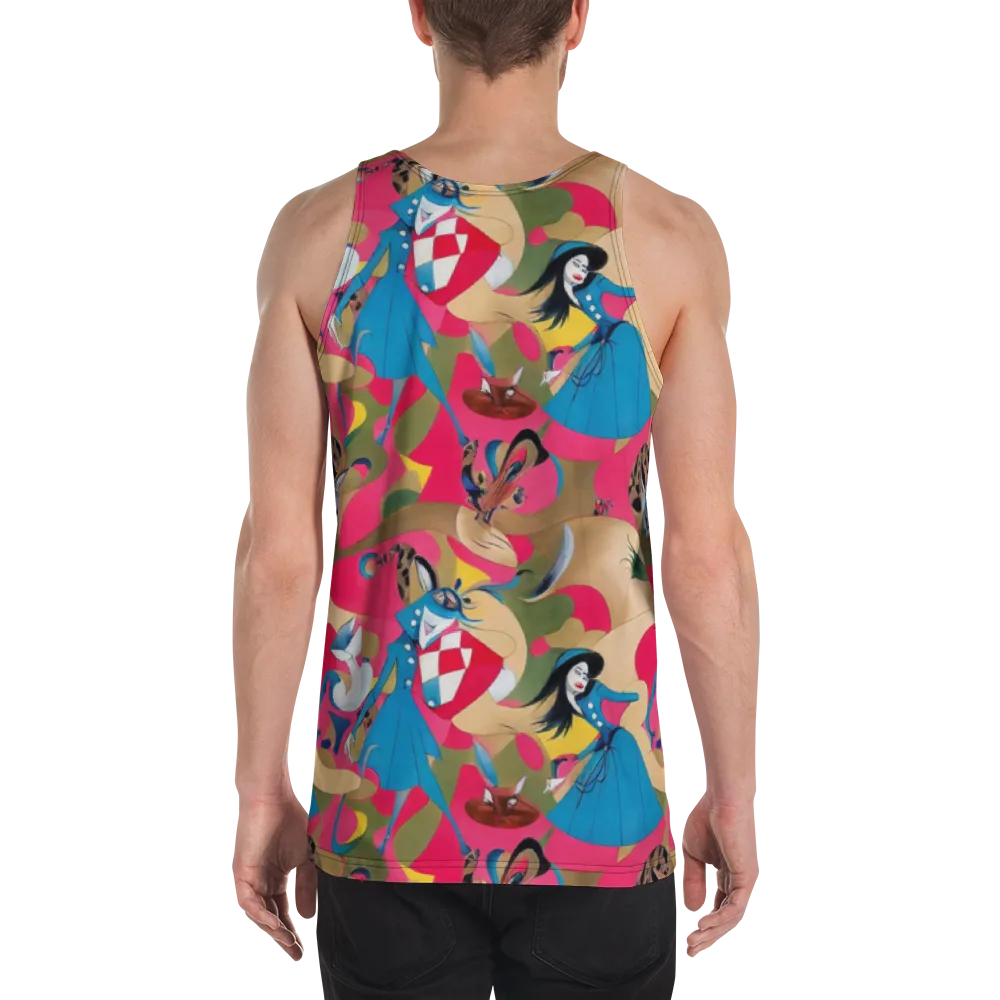 Carousel Couture on Men's Tank Top — Back