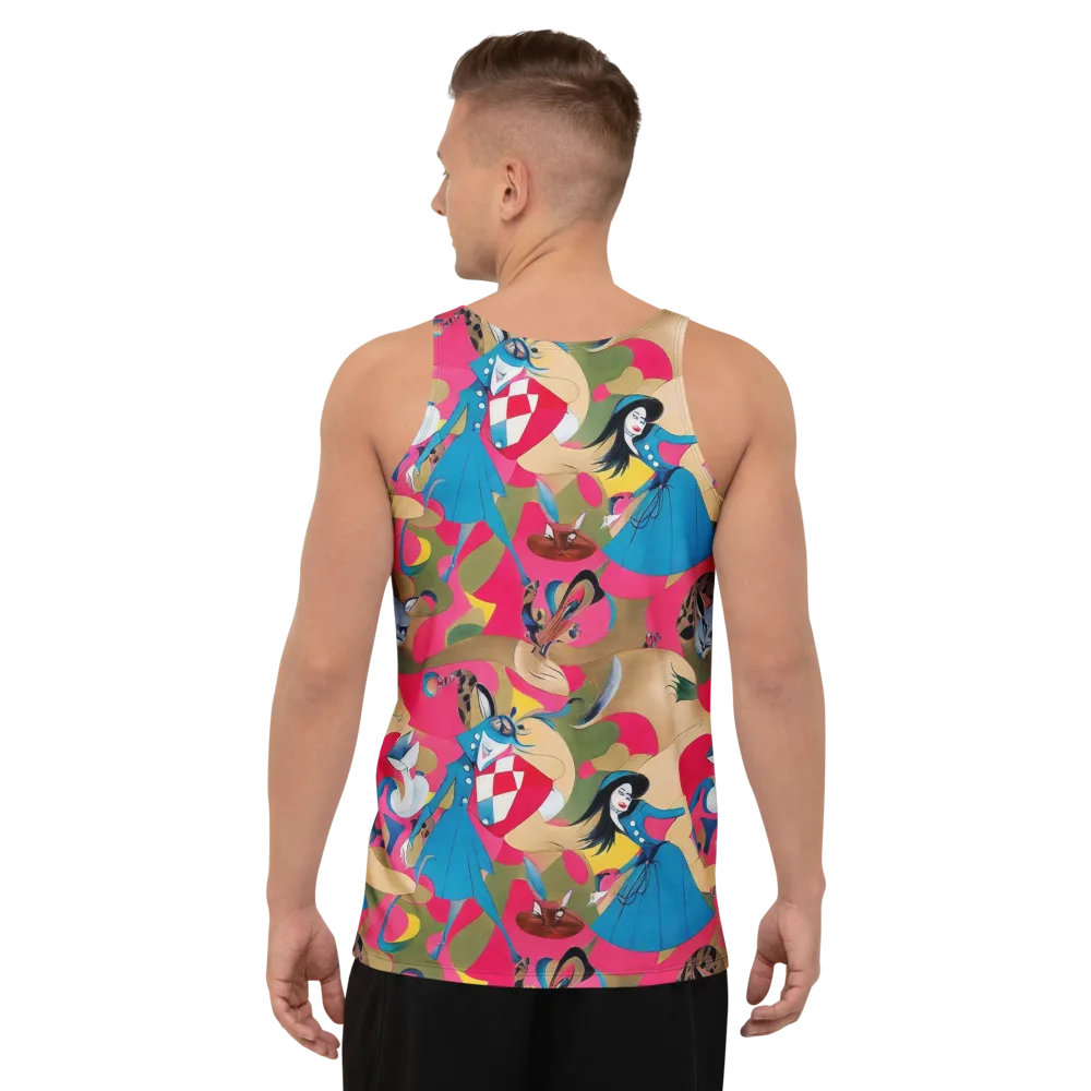 Carousel Couture on Men's Tank Top — Back