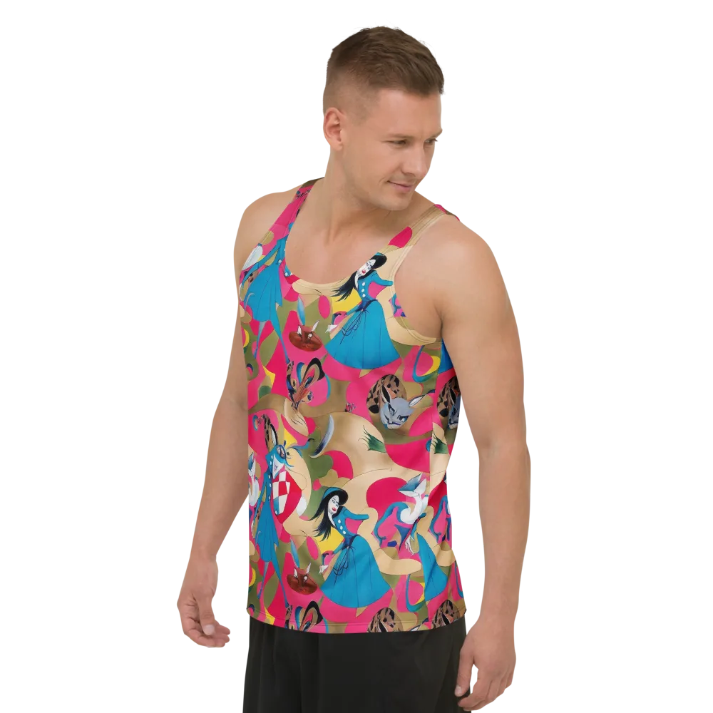 Carousel Couture on Men's Tank Top — Left Front