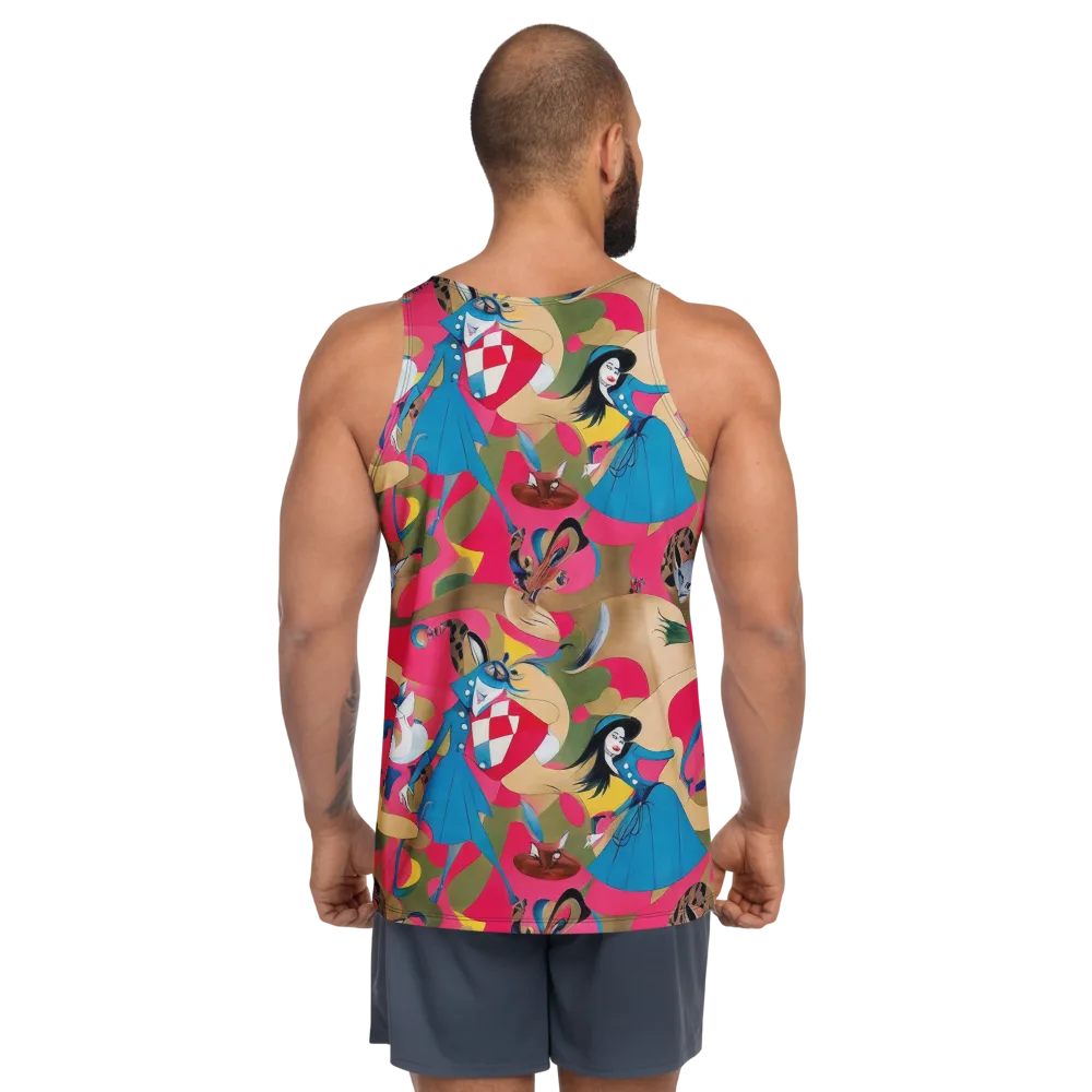 Carousel Couture on Men's Tank Top — Back