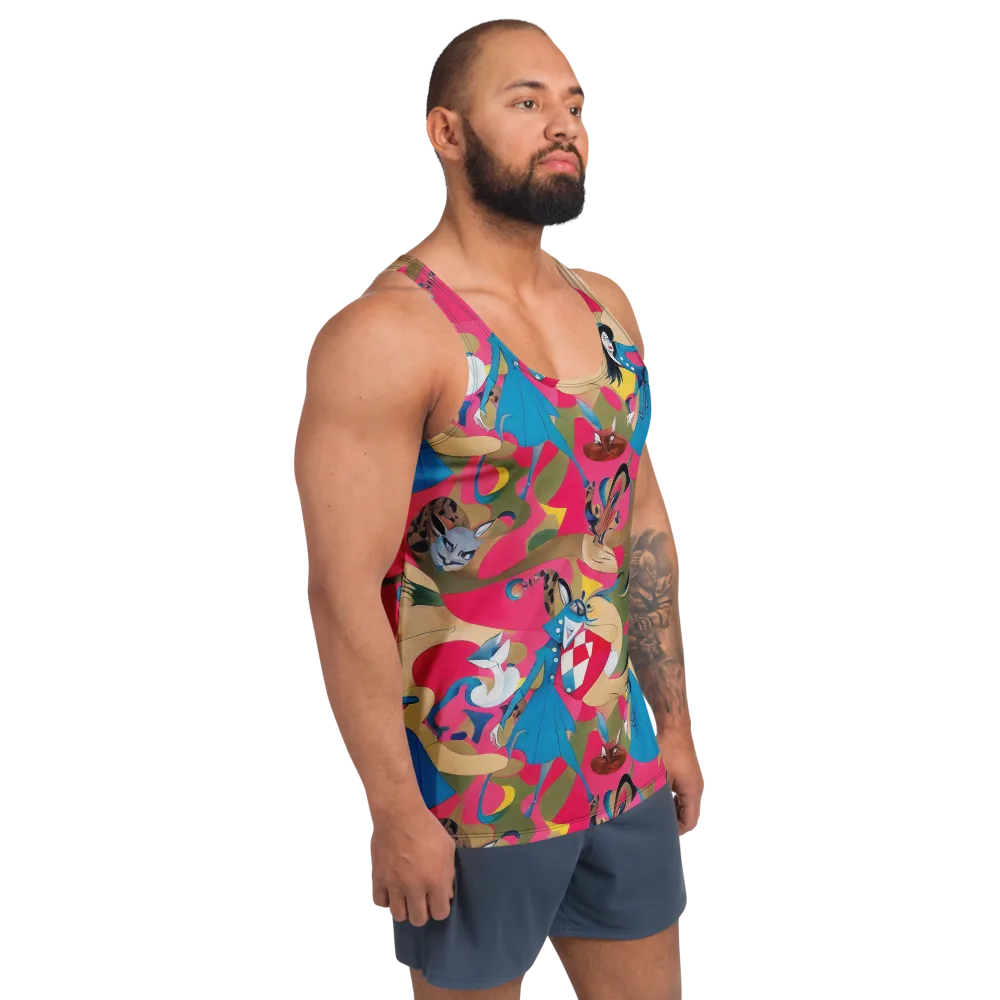 Carousel Couture on Men's Tank Top — Right Front
