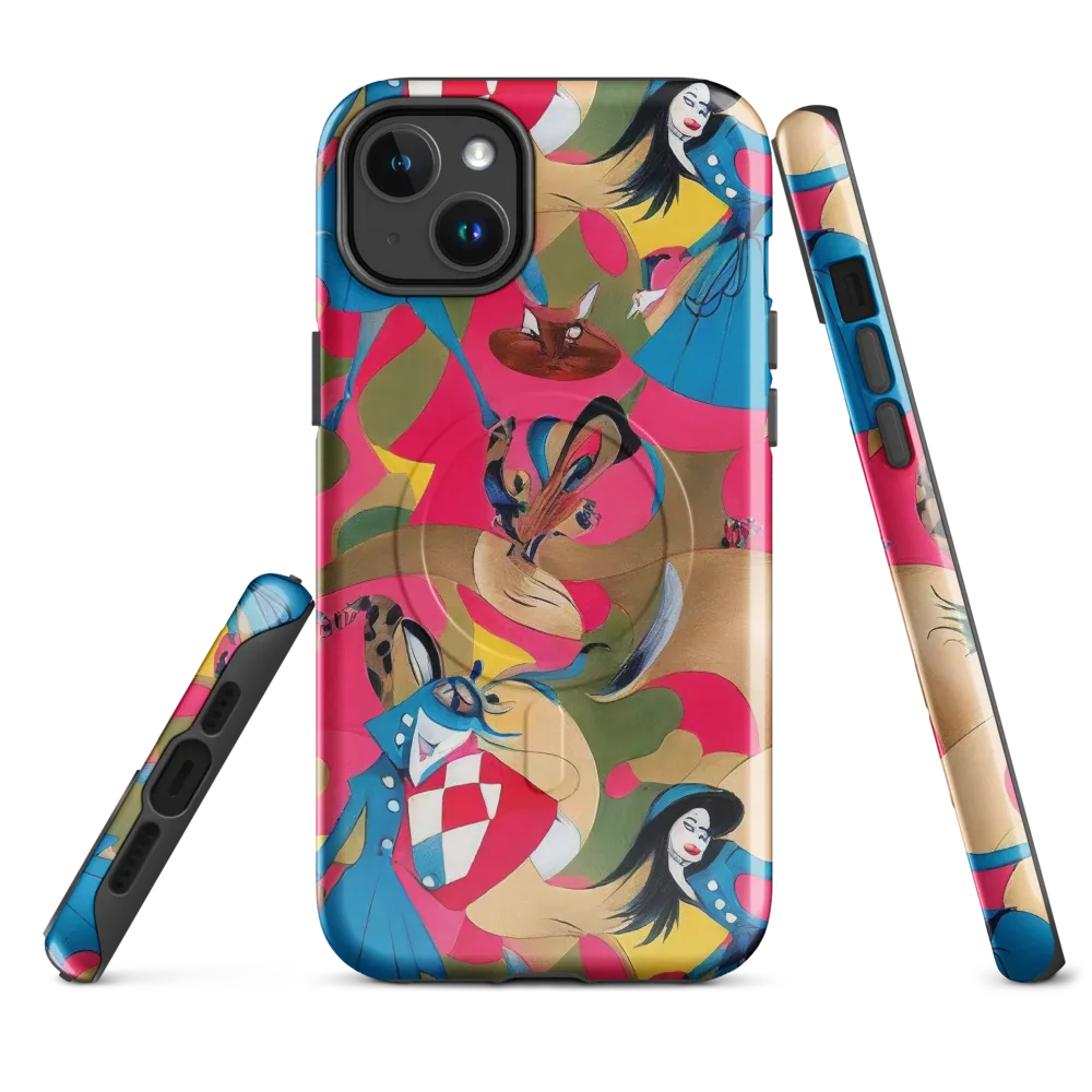 Carousel Couture on MagSafe Tough Case for iPhone® — Front