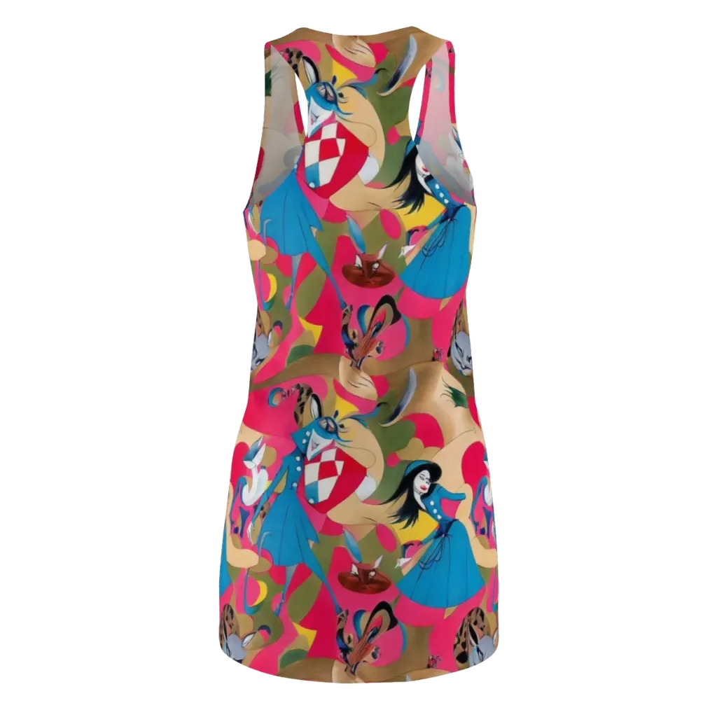 Carousel Couture on Racerback Dress — Back