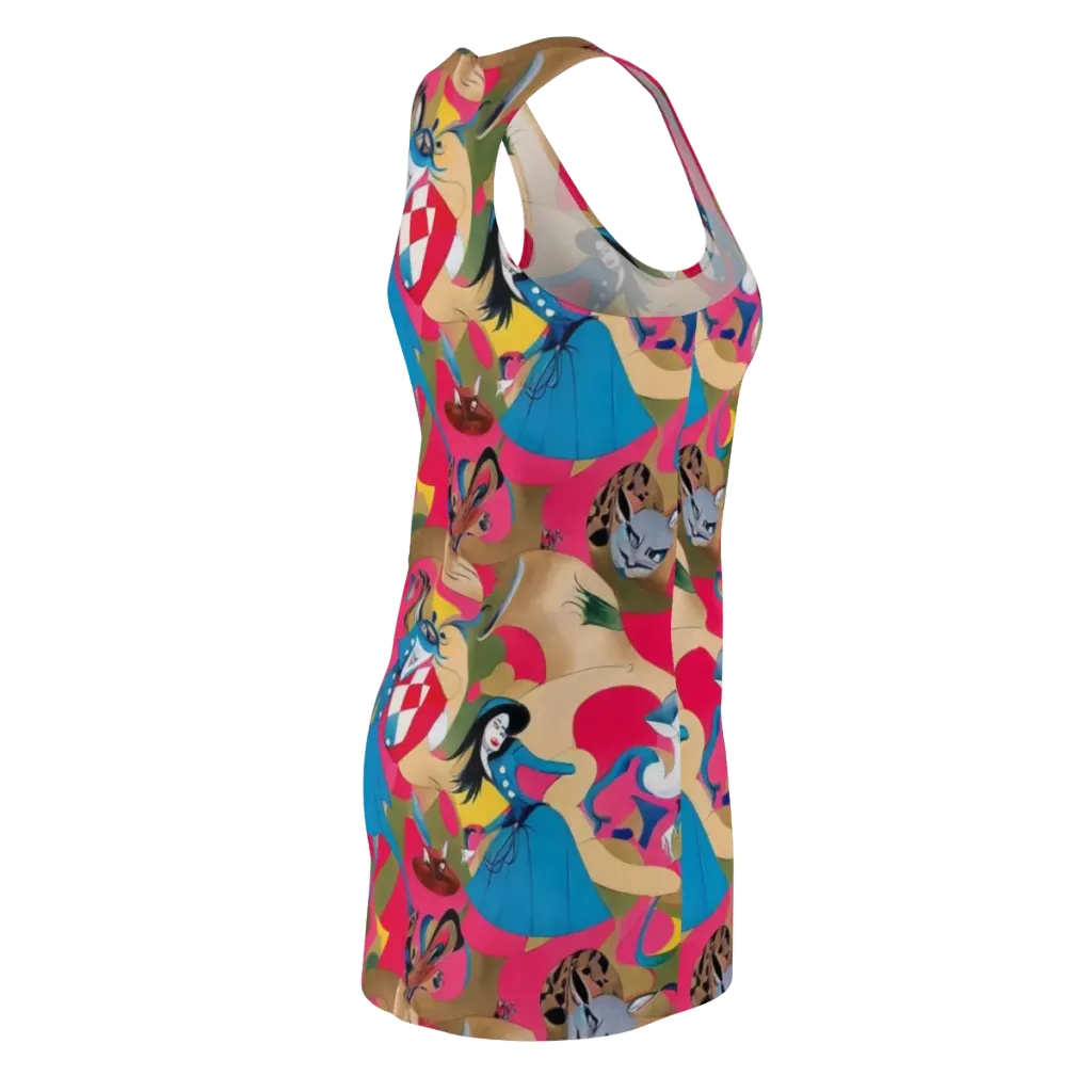 Carousel Couture on Racerback Dress — Back Side