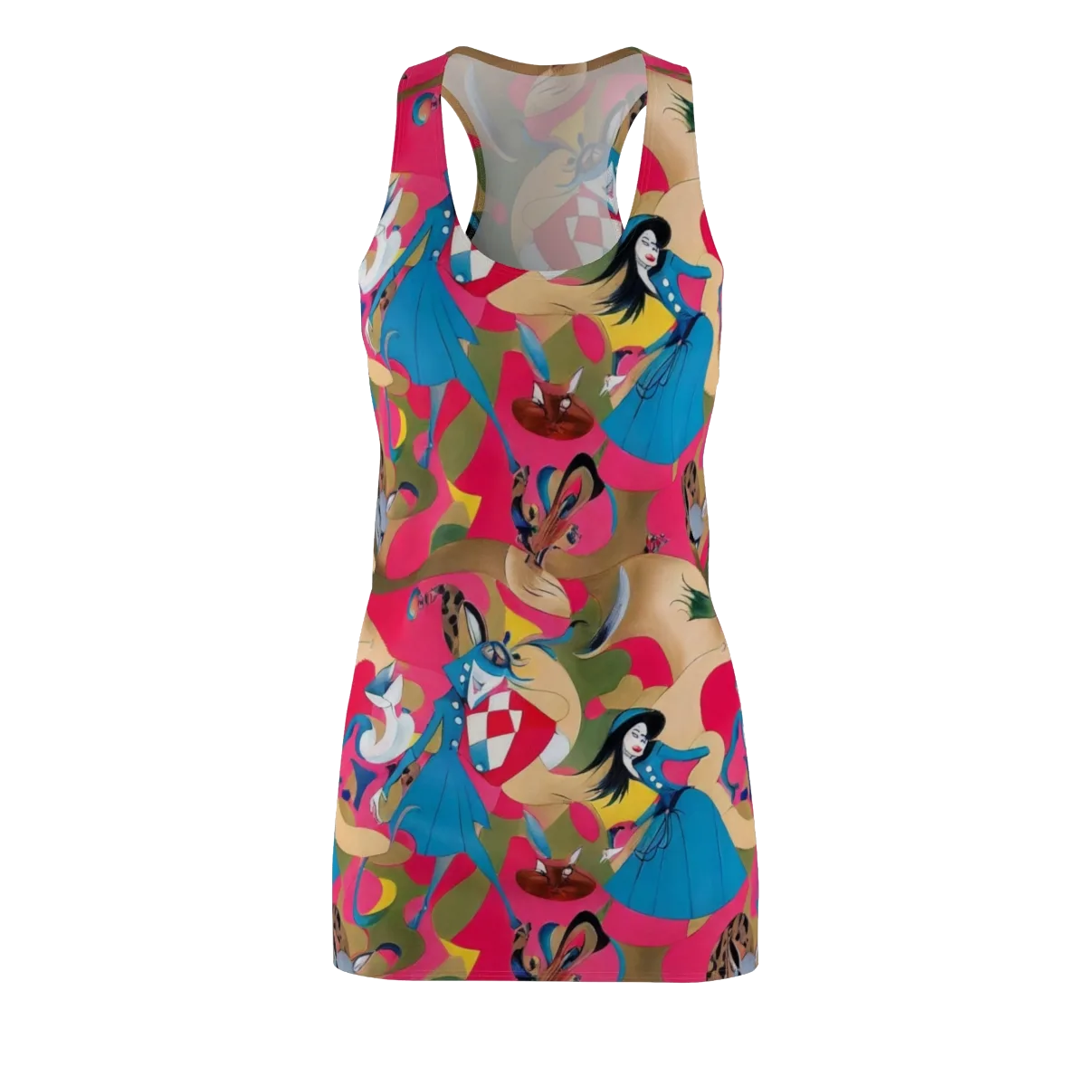 Carousel Couture on Racerback Dress — Front