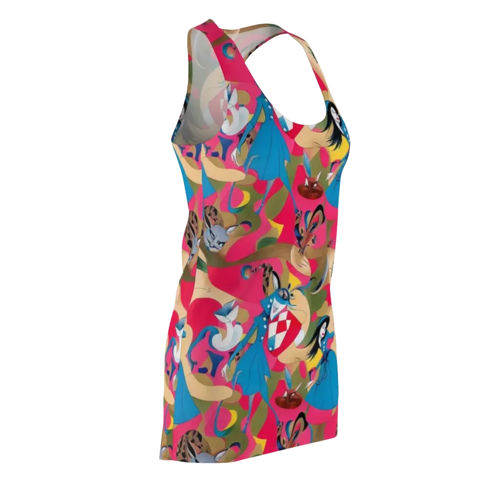 Carousel Couture on Racerback Dress — Front Side