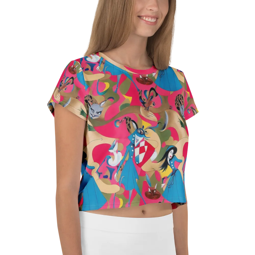 Carousel Couture on Crop Tee — Right