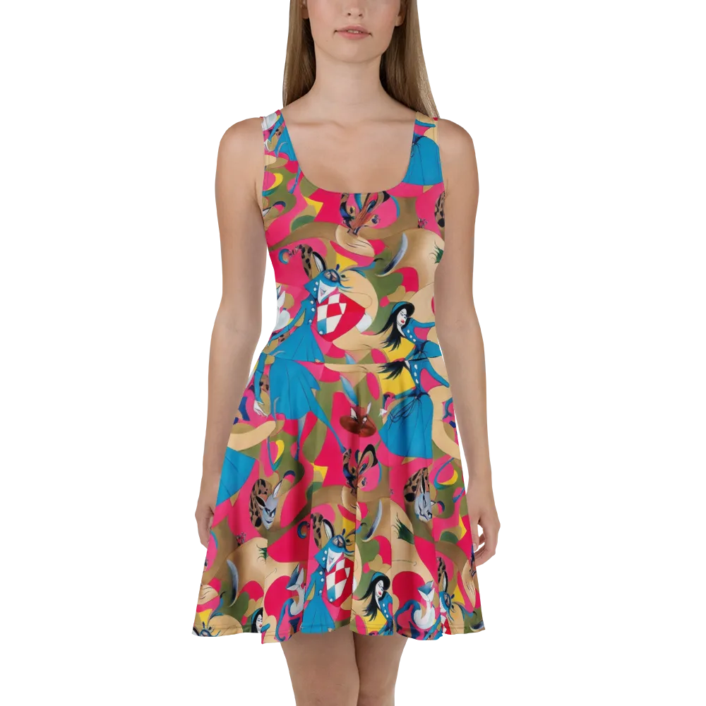 Carousel Couture on Skater Dress — Front