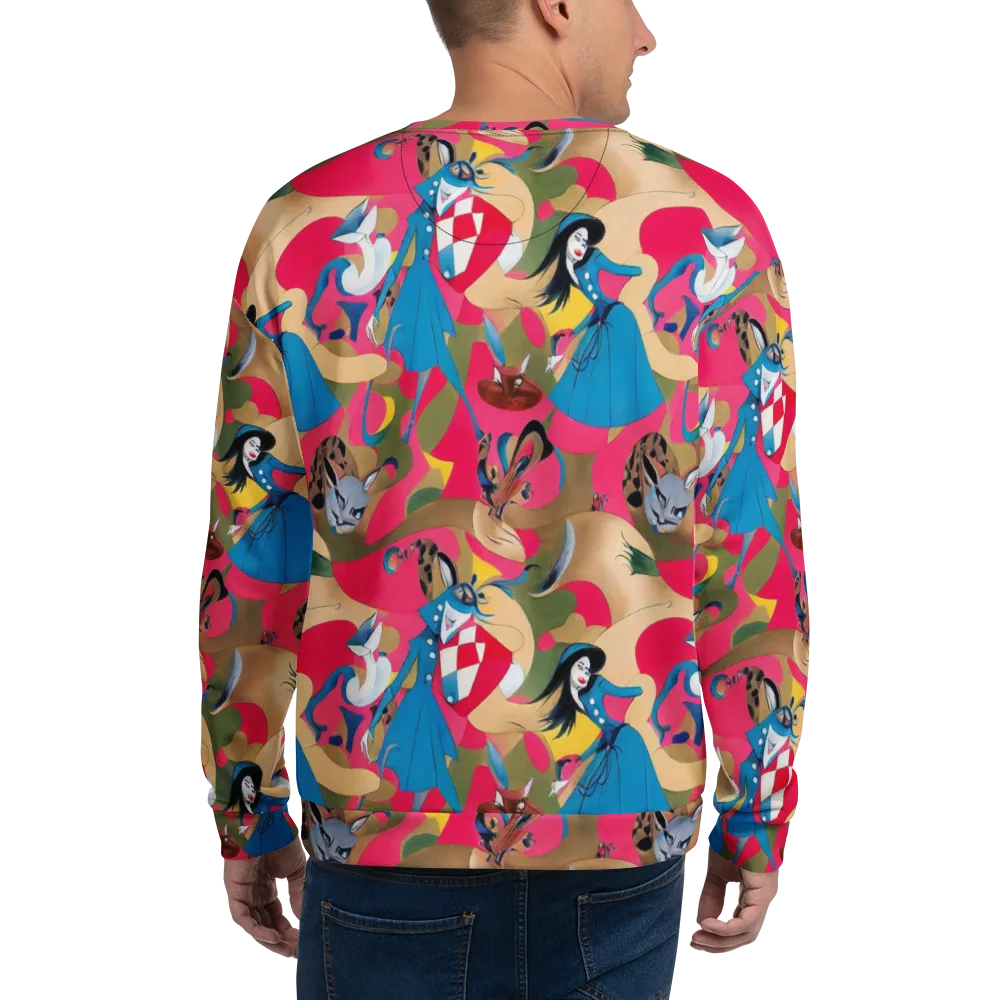 Carousel Couture on Sweatshirt — Back