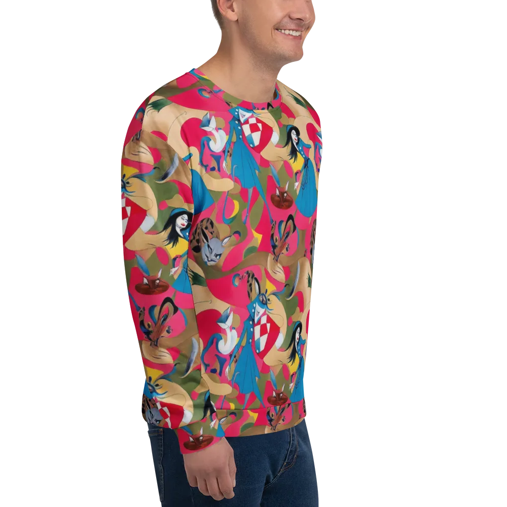 Carousel Couture on Sweatshirt — Right Front
