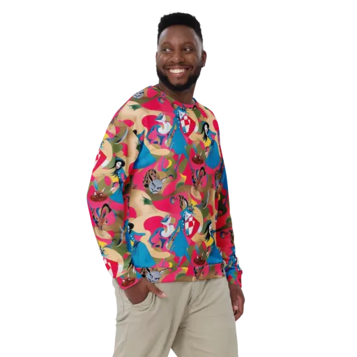 Carousel Couture on a Sweatshirt