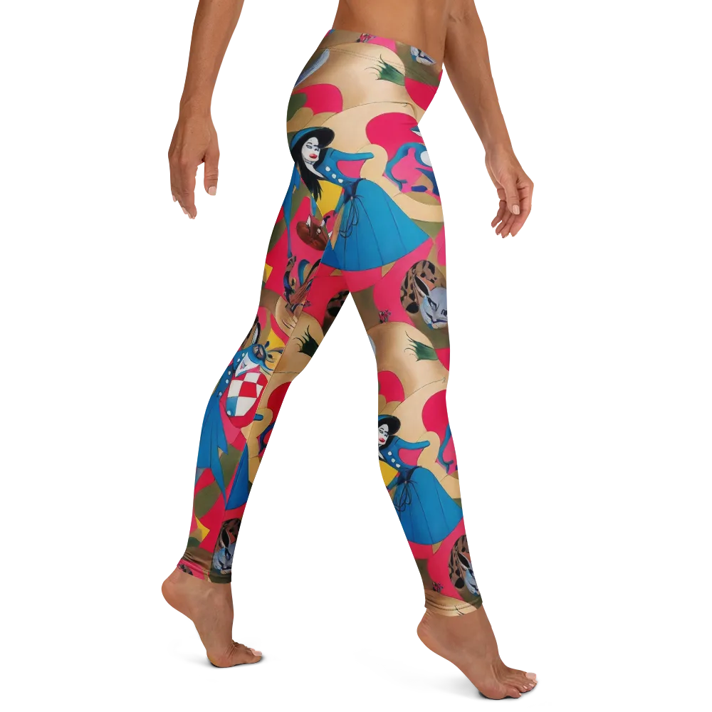 Carousel Couture on Leggings — Right