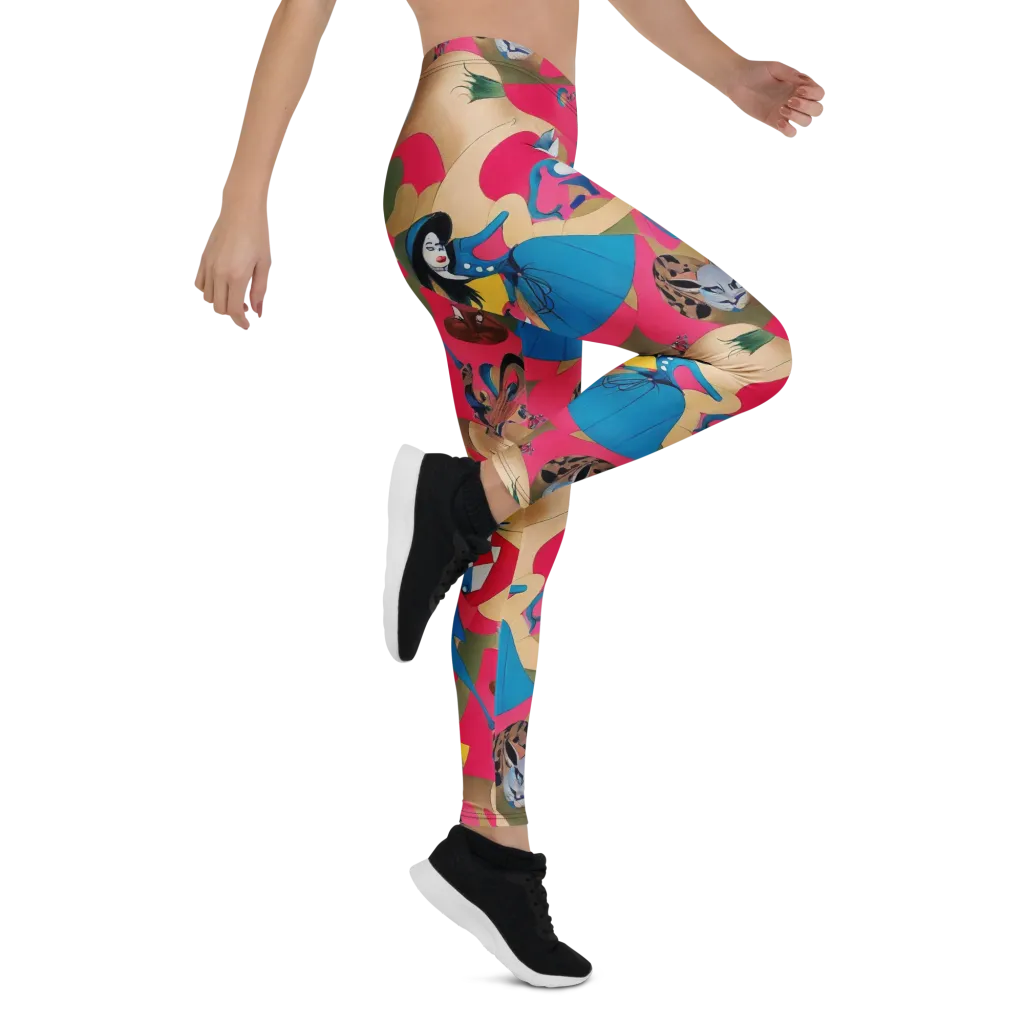 Carousel Couture on Leggings — Right