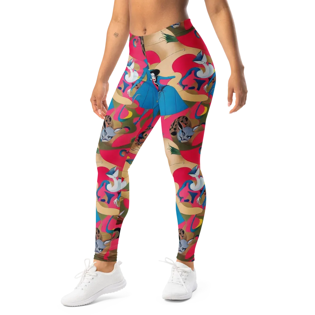 Carousel Couture on Leggings — Left Front
